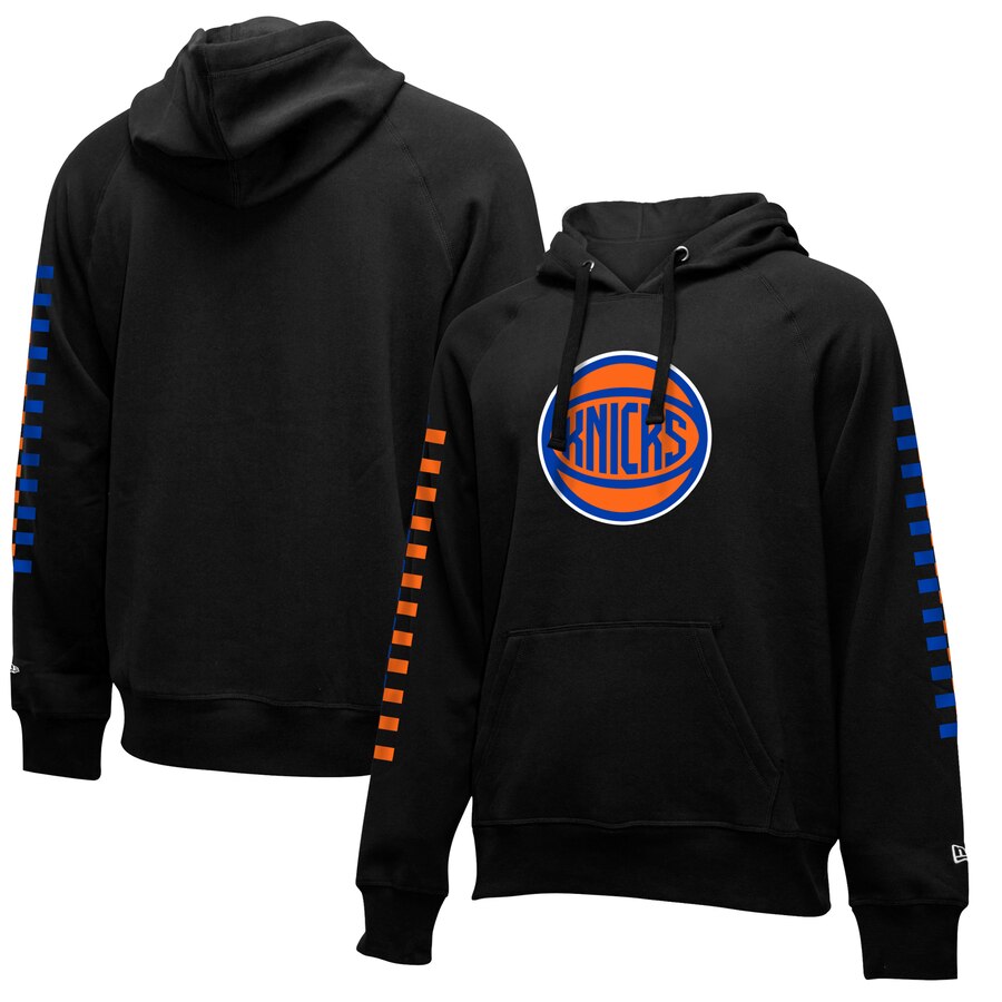 New Yok Knicks New Era Black City Edition Pullover Hoodie